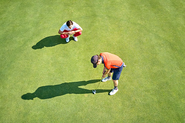 The most exciting way to achieve a handicap in a 9-hole tournament